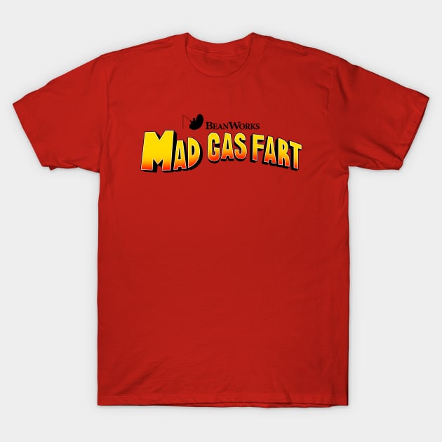 Funny Gas Fart Parody T-Shirt by BoggsNicolas